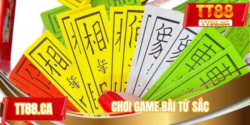 Chơi game bài Tứ Sắc