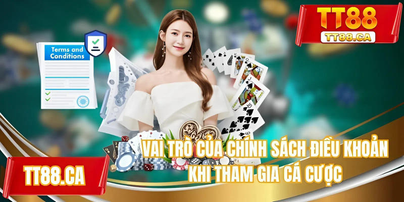 Vai trò của chính sách điều khoản khi tham gia cá cược